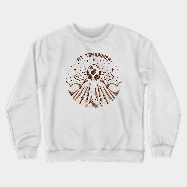 Mt. Tamaranch Crewneck Sweatshirt by Alundrart